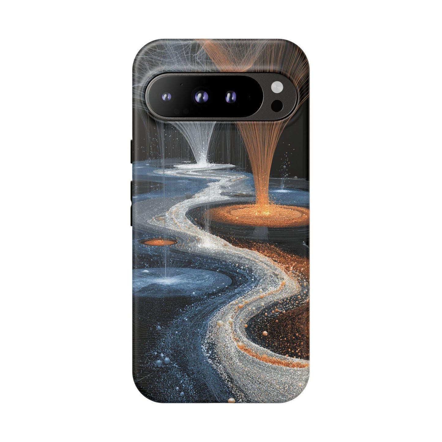 Cosmic River Fractal Abstract Stream