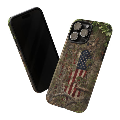 American Flag Tree Camouflage