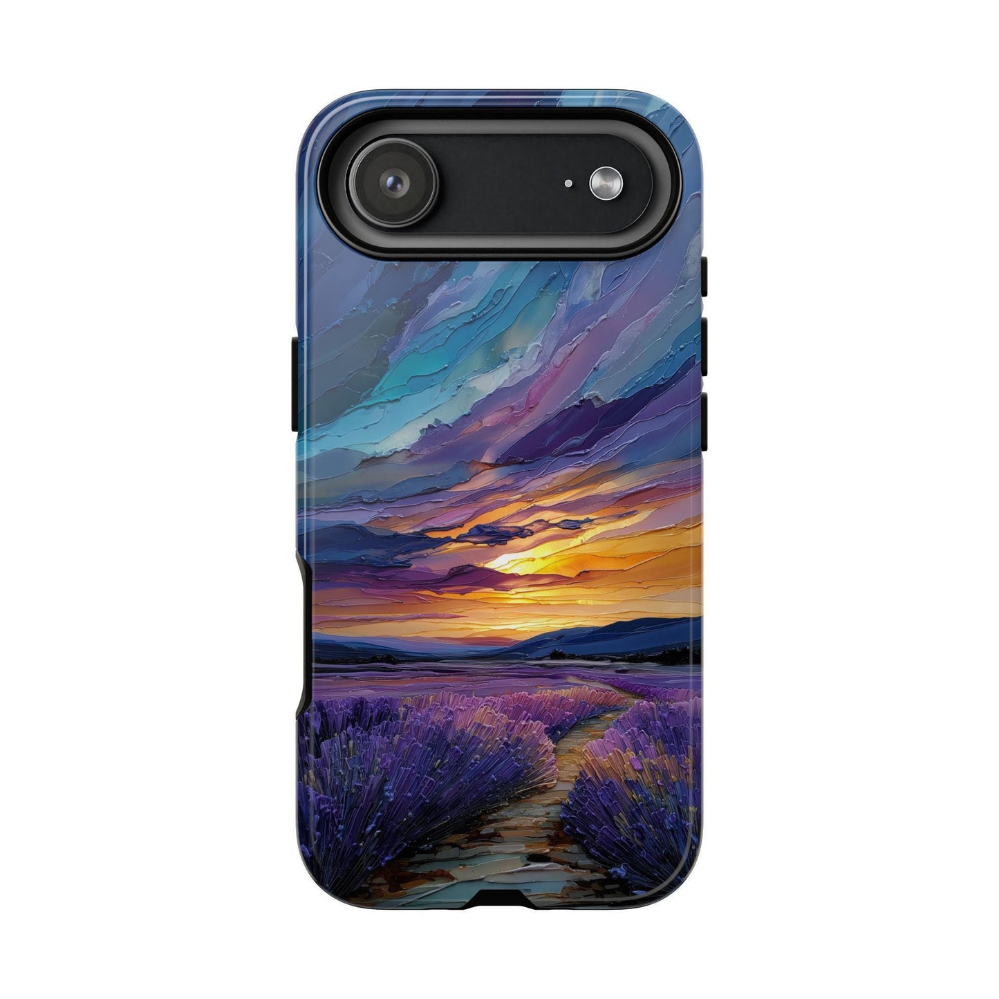 Aurora Pastel Layers Lavender Field
