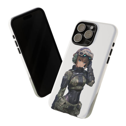 Anime Girl Soldier Tactical Gear Helmet