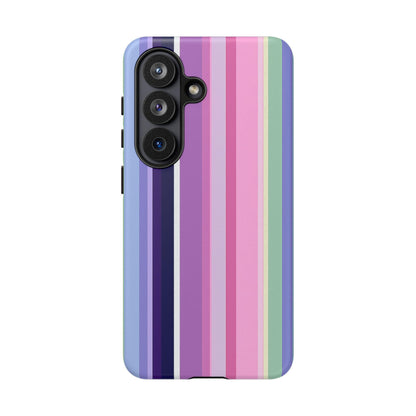 Preppy Stripes Lavender Pink