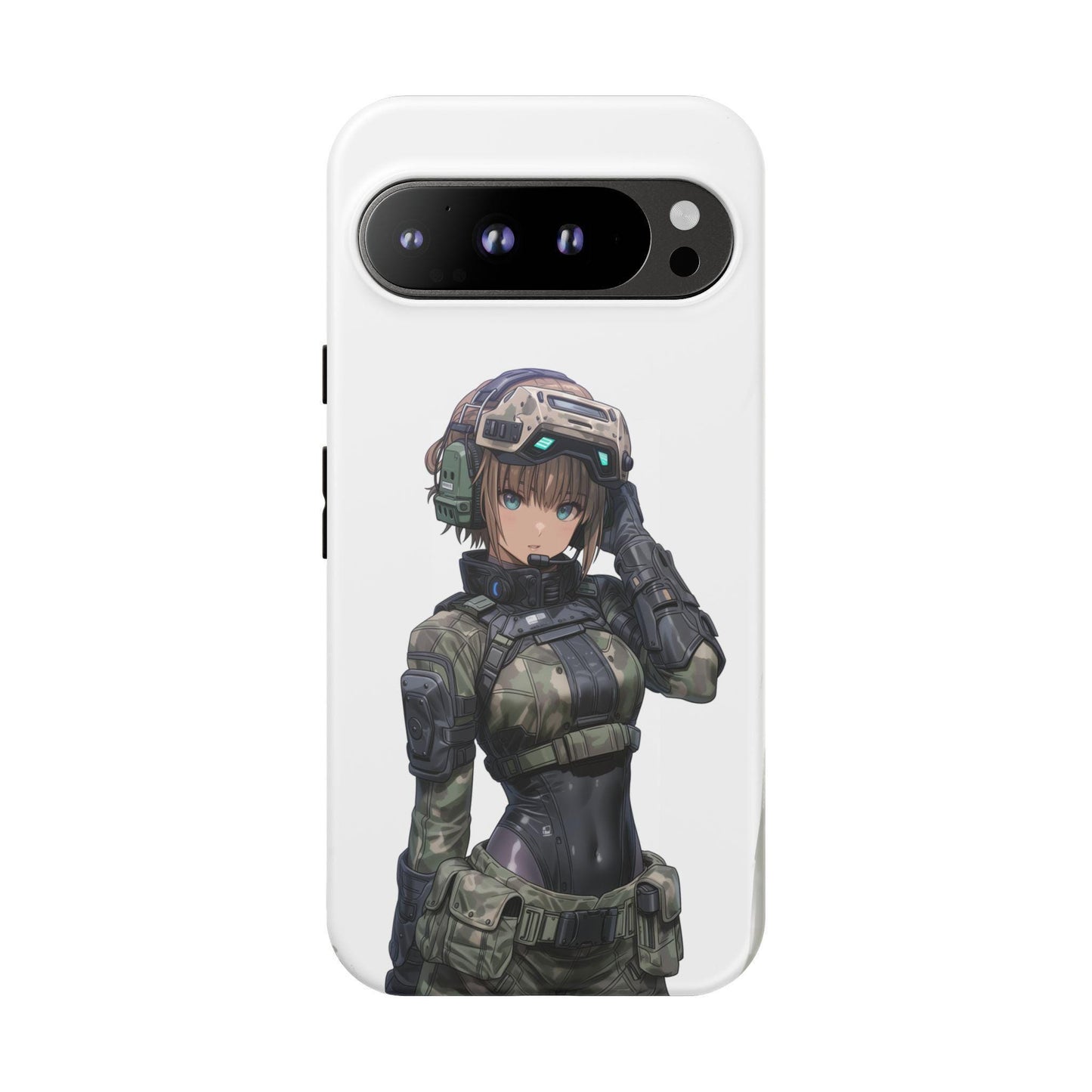 Anime Girl Soldier Tactical Gear Helmet