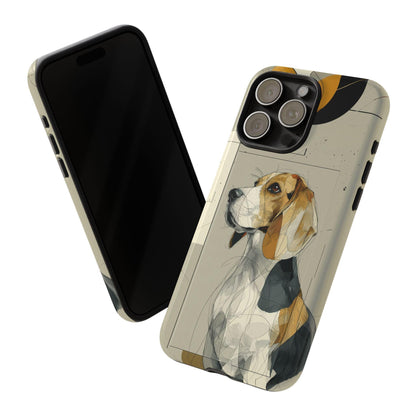 Beagle Dog Line Artwork