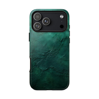 Emerald Green Rustic Plaster