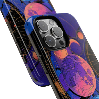 Celestial Abstract Moon Phases