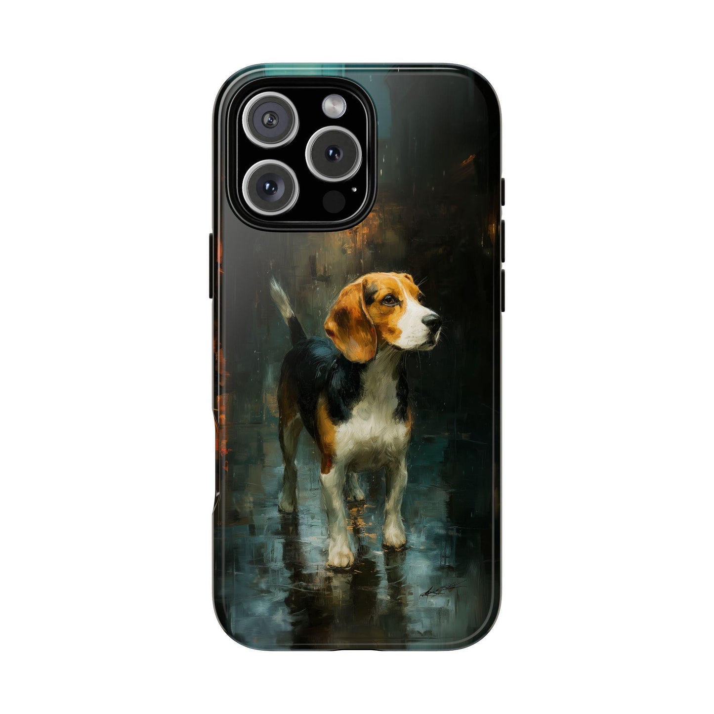 Beagle Rainy Day Dog