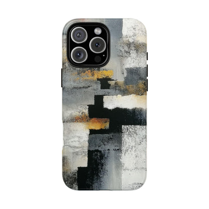 Charcoal Smudged Terra Marble