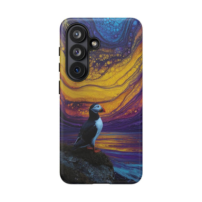 Atlantic Puffin Bird Abstract Sky
