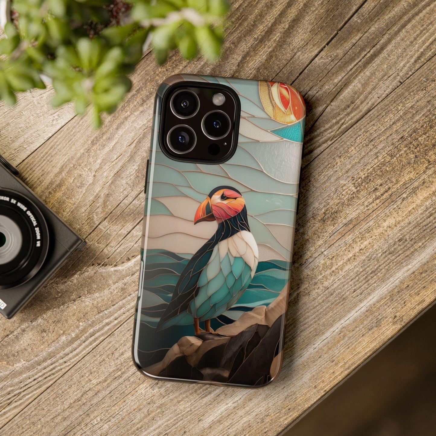 Puffin Coast Stained Glass
