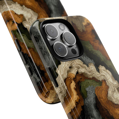 Earth Topography Camo Green Brown
