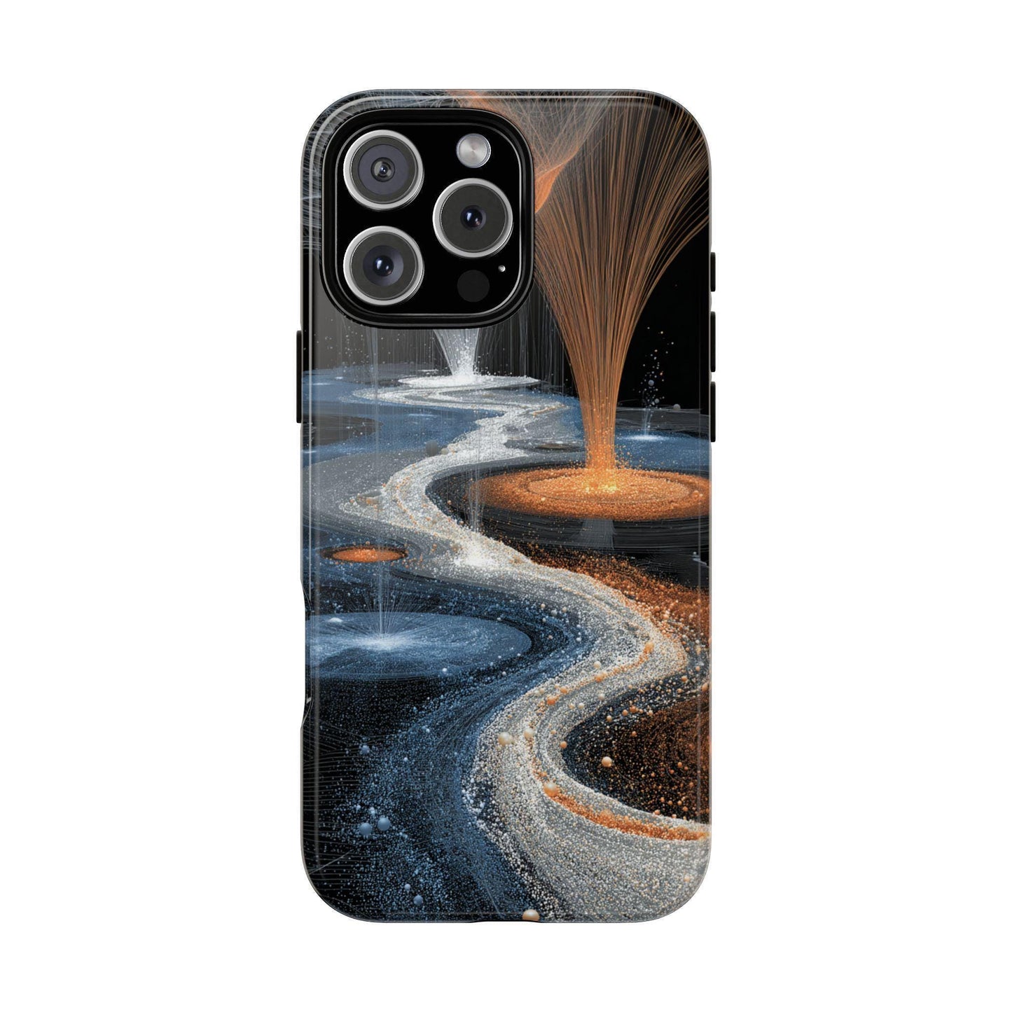 Cosmic River Fractal Abstract Stream