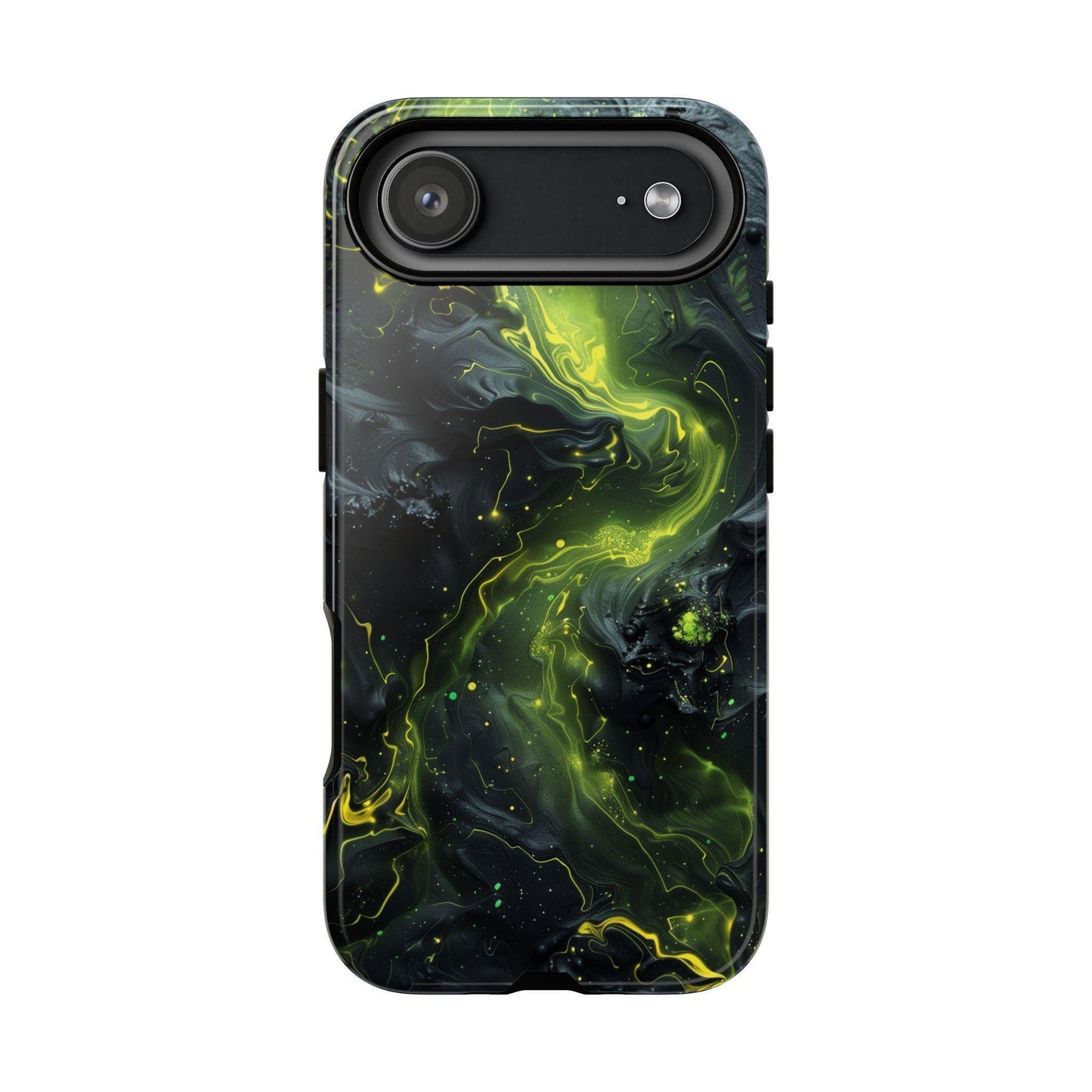 Dark Liquid Neon Green Hydro Dip