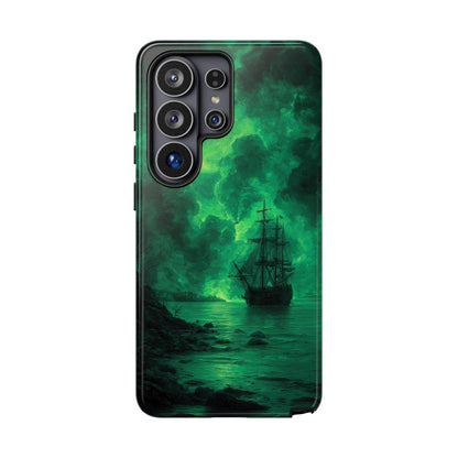 Ghost Pirate Ship Green Atmosphere