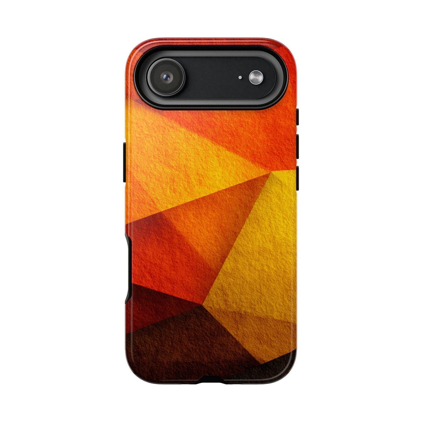 Orange Geometric Amber Sunset